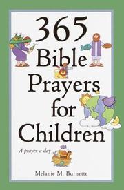 Cover of: 365 Bible prayers for children