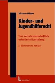 Cover of: Familien- und Jugendhilferecht, Bd.2, Kinder- und Jugendhilferecht