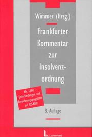 Cover of: Frankfurter Kommentar Zur Insolvenzordnung