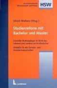 Cover of: Studienreform mit Bachelor und Master.