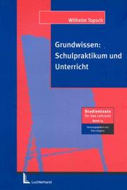 Cover of: Grundwissen: Schulpraktikum und Unterricht.