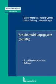 Cover of: Schulmitwirkungsgesetz (SchMG). Kommentar.