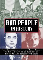 Cover of: Bad people in history