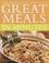 Cover of: Great Meals in Minutes