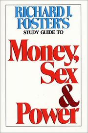 Cover of: Money Sex and Power Study Guide
