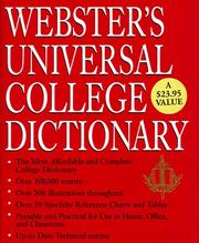 Cover of: Webster's universal college dictionary. by 