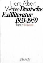 Cover of Deutsche Exilliteratur 1933-1950, 7 Bde., Bd.4, Exilpresse