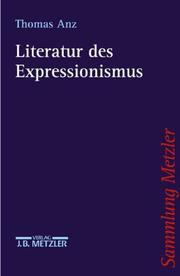 Cover of: Literatur des Expressionismus. by Thomas Anz