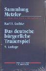 Cover of: Das deutsche bürgerliche Trauerspiel.