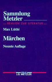 Cover of: Sammlung Metzler, Bd.16, Märchen by Max Lüthi, Heinz Rölleke