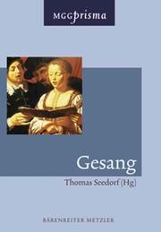 Cover of: Gesang.