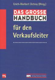 Cover of: Das große Handbuch für den Verkaufsleiter.