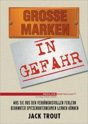 Cover of: Große Marken in Gefahr.