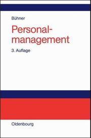 Personalmanagement by Rolf Bühner