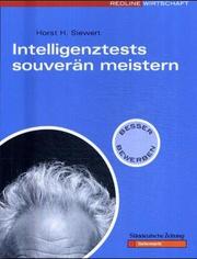 Cover of: Intelligenztests souverän meistern.