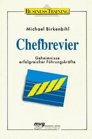 Cover of: Chefbrevier. Geheimnisse erfolgreicher Führungskräfte.