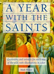 Cover of: A year with the saints by Mark Water