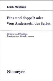 Cover of: Eins und doppelt oder Vom Anderssein des Selbst by Erich Meuthen
