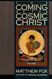 Cover of The coming of the cosmic Christ