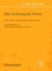 Cover of: Die Ordnung der Praxis