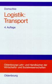 Cover of: Logistik, Bd.1, Transport