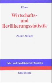 Cover of: Wirtschafts- und Bevölkerungsstatistik. Erläuterungen - Erhebungen - Ergebnisse.