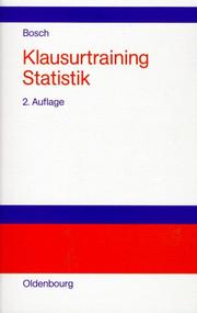 Cover of: Klausurtraining Statistik.