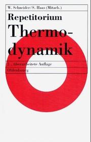 Cover of: Repetitorium Thermodynamik.