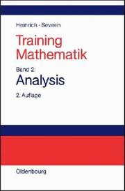 Cover of: Training Mathematik, Bd.2, Analysis