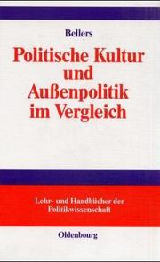 Cover of: Politische Kultur und Außenpolitik im Vergleich.