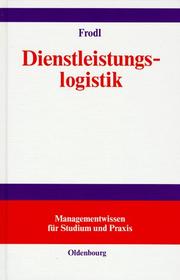 Cover of: Dienstleistungslogistik.