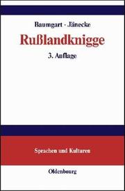 Cover of: Rußlandknigge.