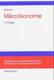 Cover of: Mikroökonomie. Einführung.