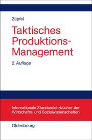 Cover of: Taktisches Produktions- Management.