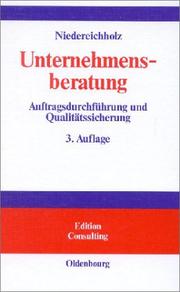 Cover of: Unternehmensberatung, Bd.2, Auftragsdurchführung und Qualitätssicherung