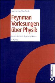 Cover of: Vorlesungen über Physik, 3 Bde.