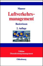 Cover of: Luftverkehrsmanagement. Basiswissen.