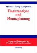 Cover of: Finanzanalyse und Finanzplanung.