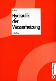 Cover of: Hydraulik der Wasserheizung.