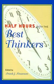 Cover of: Half hours with the best thinkers