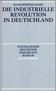 Cover of: Die industrielle Revolution in Deutschland.