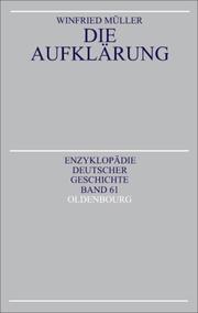 Cover of: Die Aufklärung.