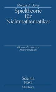 Cover of: Spieltheorie für Nichtmathematiker. Studienausgabe.