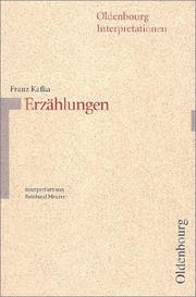 Cover of: Oldenbourg Interpretationen, Bd.18, Erzählungen