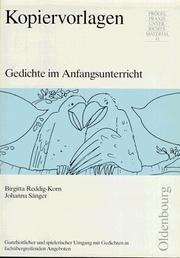 Cover of: Gedichte im Anfangsunterricht.