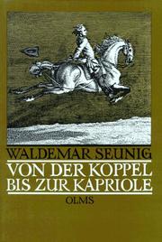 Cover of: Von der Koppel bis zur Kapriole.