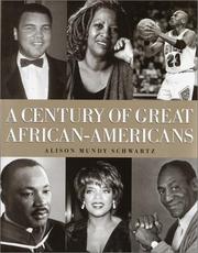 Cover of: A century of great African Americans