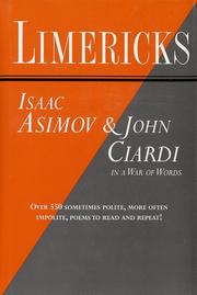 Cover of: Limericks by Isaac Asimov