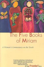 Cover of: Five Books Of Miriam by Ellen Frankel