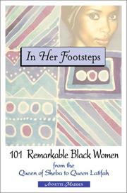 Cover of: In her footsteps by Annette Madden